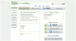 Desktop Screenshot of bosse-engineering.com